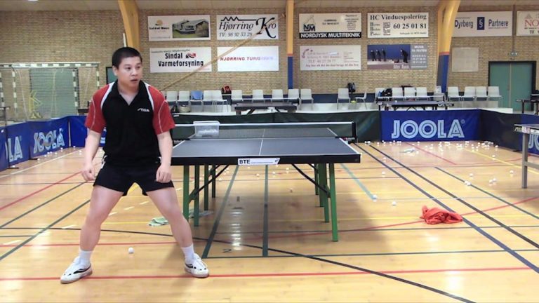 dynamic balance table tennis